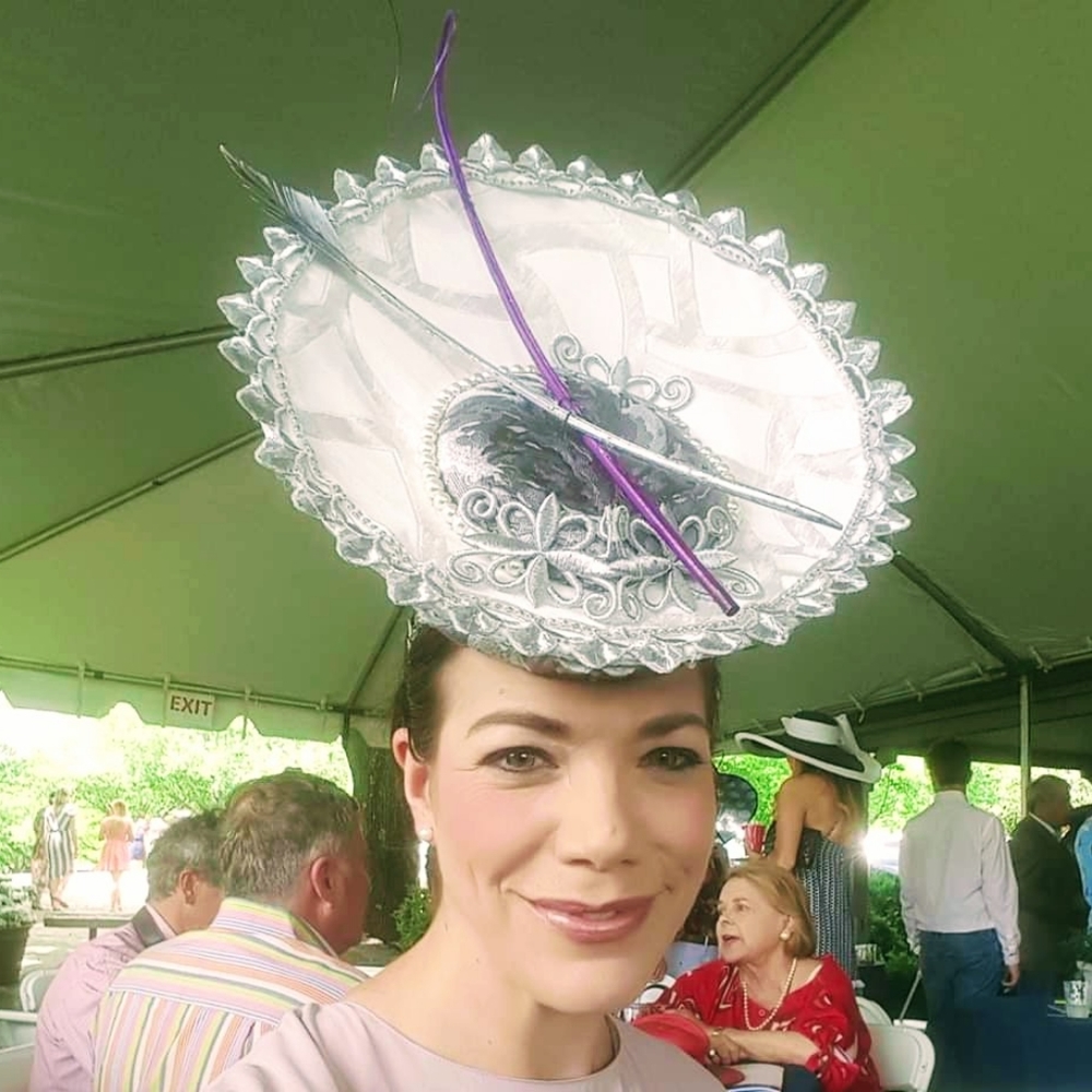 Percher Headpiece KY Derby Ascot Hat Fascinator